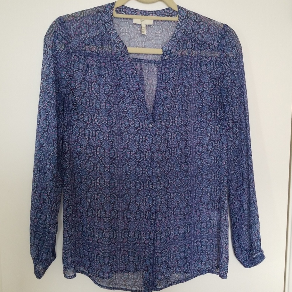 NWOT Joie silk blouse